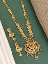 Accessories Rajwadi Golden Matte Majak Long set Catalog
